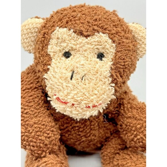 Russ Home Buddies Coco Monkey Terrycloth Plush Stuffed Animal Toy Vintage - Picture 2 of 7